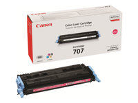 Canon 707 - Magenta - original - tonerpatron - for i-SENSYS LBP5000, LBP5100; Laser Shot LBP-5000, 5100 9422A004