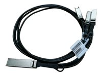 HPE X240 Direct Attach Copper Cable - Nettverkskabel - QSFP28 til SFP28 - 1 m - for FlexFabric 12902E Switch Chassis, 5940 48SFP+ 6QSFP28, 5940 48XGT 6QSFP28 JL282A
