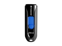 Transcend JetFlash 790 - USB-flashstasjon - 256 GB - USB 3.1 Gen 1 - svart TS256GJF790K