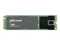 Micron 7450 PRO - SSD - Enterprise - kryptert - 480 GB - intern - M.2 2280 - PCIe 4.0 (NVMe) - TCG Opal Encryption 2.0, Self-Encrypting Drive (SED) MTFDKBA480TFR-1BC15ABYYR