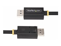 StarTech.com 1m DisplayPort 2.1 Cable, VESA-Certified, DP40 DP 2.1 Cable - DisplayPort-kabel - DisplayPort (hann) låst til DisplayPort (hann) låst - DisplayPort 2.1 - 1 m - UHBR10, HDR-støtte, 8K 60Hz støtte, 4K 144Hz støtte, 1440p støtte 240 Hz, up to 40 Gbps data transfer rate, passiv - svart DP21-1M-DP40-CABLE