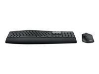 Logitech MK850 Performance - Tastatur- og mussett - trådløs - Bluetooth, 2.4 GHz - Nordisk 920-008229