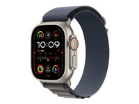 Apple - Sløyfe for smart armbåndsur - 49 mm - Stor størrelse - blå MT5M3ZM/A