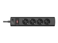 APC UPS Power Strip PZ42I-GR - Flerkoplingslist (rackmonterbar/ekstern) - AC 230 V - 2500 watt - inngang: IEC 60320 C14 - utgangskontakter: 4 (power CEE 7/3) - 1.5 m kabel - for P/N: SMC1000IC, SMT750RMI2UC PZ42I-GR