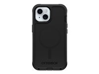 OtterBox Defender Series - Baksidedeksel for mobiltelefon - MagSafe-samsvar - polykarbonatlag, termoplastisk elastomer (TPE) - svart - for Apple iPhone 16 Pro Max 77-95992