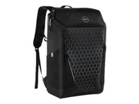 Dell Gaming Backpack 17 - Notebookryggsekk - 17" - svart med regnbue-reflektiv frontpanel DELL-GMBP1720M