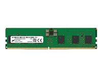 Micron - DDR5 - modul - 16 GB - DIMM 288-pin - 5600 MHz / PC5-44800 - CL46 - 1.1 V - registrert - ECC MTC10F1084S1RC56BR