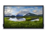 Dell P8624QT - 86" Diagonalklasse (85.6" synlig) LED-bakgrunnsbelyst LCD-skjerm - interaktiv - med pekeskjerm (multiberørings) - 4K UHD (2160p) 3840 x 2160 DELL-P8624QT