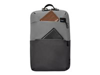 Targus Sagano EcoSmart Travel - Notebookryggsekk - 15.6" - grå, svart TBB634GL