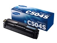 HP CLT-C504S - Cyan - original - tonerpatron (SU025A) - for Samsung CLP-415, CLX-4195; MultiXpress SL-C1453, C1454; Xpress SL-C1404, C1810, C1860 SU025A