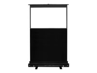 Multibrackets M Portable Projection Screen Deluxe - Projeksjonsskjerm - 80" (203 cm) - 1:1 - Matte White - svart 7350022731806