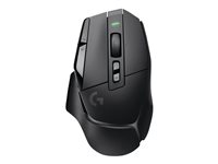 Logitech G G502 X LIGHTSPEED - Mus - optisk - 8 knapper - trådløs - 2.4 GHz - USB Logitech LIGHTSPEED-mottaker - svart 910-006180