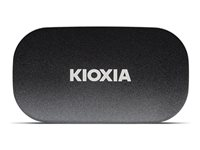 KIOXIA EXCERIA PLUS G2 - SSD - kryptert - 1 TB - ekstern (bærbar) - USB 3.2 Gen 2 (USB-C kontakt) - 256-bit AES - TCG Opal Encryption 2.01 LXD20K001TG8
