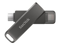 SanDisk iXpand Luxe - USB-flashstasjon - 64 GB - USB-C / Lightning SDIX70N-064G-GN6NN