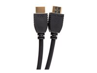 C2G 12ft (3.6m) Ultra High Speed HDMI® Cable with Ethernet - 8K 60Hz - Ultra High Speed - HDMI-kabel med Ethernet - HDMI hann til HDMI hann - 3.6 m - svart - 8 K 60 Hz (7680 x 4320) støtte C2G10413