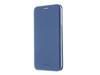 Insmat Exclusive - Baksidedeksel for mobiltelefon - kartong+papir+aluminiumsfolie, termoplast-polyuretan (TPU), polyuretan - elektrisk blå - for Samsung Galaxy A35 650-3231