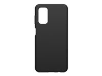 OtterBox React Series - Baksidedeksel for mobiltelefon - syntetisk gummi, polykarbonat - svart - for Samsung Galaxy A04s 77-90855