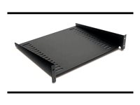 APC - Rack-hylle - svart - 2U - for NetShelter 2; NetShelter EP; NetShelter ES; NetShelter SX; Netshelter VX; NetShelter WX AR8105BLK