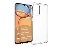 Insmat Crystal - Baksidedeksel for mobiltelefon - termoplast-polyuretan (TPU) - klarglass - for Xiaomi Redmi 13C 650-1253