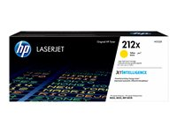 HP 212X - Høy ytelse - gul - original - LaserJet - tonerpatron (W2122X) - for Color LaserJet Enterprise M555, MFP M578; LaserJet Enterprise Flow MFP M578 W2122X