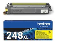 Brother TN248XLY - Høy ytelse - gul - original - boks - tonerpatron - for Brother DCP-L3520, DCP-L3560, HL-L3220, HL-L3240, HL-L8240, MFC-L3760, MFC-L8390 TN248XLY