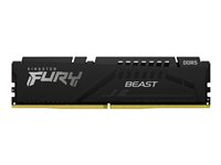 Kingston FURY Beast - DDR5 - sett - 32 GB: 2 x 16 GB - DIMM 288-pin - 6000 MT/s / PC5-48000 - CL40 - 1.35 V - ikke-bufret - on-die ECC - svart KF560C40BBK2-32
