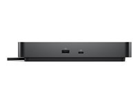 Dell Pro Dock WD25Z - Dokkingstasjon - USB-C - HDMI, 2 x DP, USB-C - 1GbE, 2.5GbE - 180 watt - BTO - med 3-års Basic Hardware Service med Advanced Exchange etter fjerndiagnose - Disti SNS DELL-WD25Z