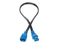 HPE Jumper Cord - Strømkabel - IEC 60320 C19 til IEC 60320 C20 - 2 m - flintgrå - for ProLiant XL270d Gen10; Rack; Synergy 12000 Frame AF574A