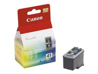 Canon CL-41 - 12 ml - Høy ytelse - farge (cyan, magenta, gul) - original - blekkpatron - for PIXMA iP1800, iP1900, iP2500, iP2600, MP140, MP190, MP210, MP220, MP470, MX300, MX310 0617B001