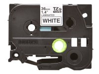 Brother TZe-261 - Standardklebemiddel - svart på hvitt - Rull (3,6 cm x 8 m) 1 kassett(er) laminert teip - for P-Touch PT-3600, 530, 550, 9200, 9400, 9500, 9600, 9700, 9800, D800, E800, P900, P950 TZE261