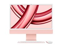 Apple iMac with 4.5K Retina display - alt-i-ett M3 - 8 GB - SSD 256 GB - LED 24" - Norsk MQRT3H/A