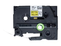 Brother - Gul - 72 etikett(er) merkelapper - for P-Touch PT-P900Wc, PT-P950NW FLE6511