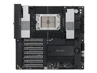 ASUS PRO WS WRX90E-SAGE SE - Hovedkort - SSI EEB AST2600 - Socket sTR5 - AMD WRX90 Chipset - USB 3.2 Gen 1, USB-C 3.2 Gen 2x2, USB4 - Gigabit LAN - innbygd grafikk (CPU kreves) - HD-lyd (6-kanalers) 90MB1FW0-M0EAY0