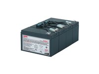 APC Replacement Battery Cartridge #8 - UPS-batteri - blysyre - svart - for P/N: SU1400RM, SU1400RMBX120, SU1400RMI, SU1400RMX106, SU1400RMX176, SU1400RMX93 RBC8