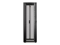 APC NetShelter SX Networking Enclosure with Sides - Rack - svart - 48U - 19" AR3347