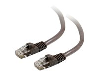 C2G Cat5e Booted Unshielded (UTP) Network Patch Cable - Koblingskabel - RJ-45 (hann) til RJ-45 (hann) - 1 m - UTP - CAT 5e - formstøpt, uten hindringer, flertrådet - brun 83673