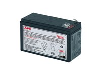 APC Replacement Battery Cartridge #2 - UPS-batteri - 1 x batteri - blysyre - svart - for P/N: AP250, BE550-KR, BK500IACH, BP300JPNP, BP500IACH, BX600CI-IN, CP27U13AZ3-F RBC2