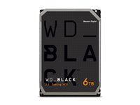 WD Black WD6004FZBX - Harddisk - 6 TB - gaming - intern - 3.5" - SATA 6Gb/s - 7200 rpm - buffer: 256 MB WD6004FZBX