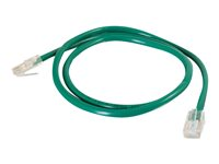 C2G Cat5e Non-Booted Unshielded (UTP) Network Patch Cable - Koblingskabel - RJ-45 (hann) til RJ-45 (hann) - 1.5 m - UTP - CAT 5e - flertrådet, uniboot - grønn 83062