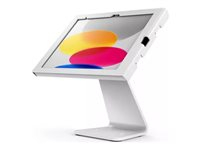 Compulocks iPad 10.9" 10th Gen Swell Enclosure Rotating Counter Stand - Monteringssett (hus, diskstativ) - for nettbrett - aluminium, stål - hvit - skjermstørrelse: 10.9" - skrivebordsmonterbar - for Apple 10.9-inch iPad (10. generasjon) 303W209SWLW