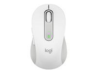 Logitech Signature M650 - Mus - optisk - 5 knapper - trådløs - Bluetooth, 2.4 GHz - Logitech Logi Bolt USB-mottaker - elfenbenshvit 910-006255