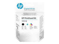 HP - 2-pack - farge (cyan, magenta, gul), pigmentert svart - original - byttesett for skriverhode - for Deskjet GT 58XX; Ink Tank 11X, 31X; Ink Tank Wireless 41X; Smart Tank Wireless 45X 3YP61AE