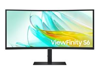 Samsung ViewFinity S6 S34C652UEU - S65UC Series - LED-skjerm - kurvet - 34" - HDR LS34C652UEUXXE