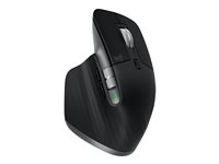 Logitech Master Series MX Master 3S for Mac - Mus - ergonomisk - optisk - 7 knapper - trådløs - Bluetooth, 2.4 GHz - romgrå - for Apple MacBook 910-006571