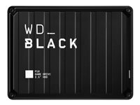 WD_BLACK P10 Game Drive WDBA2W0020BBK-WES1 - Harddisk - 2 TB - ekstern (bærbar) - 2.5" - USB 3.2 Gen 1 - svart WDBA2W0020BBK-WES1