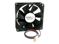 StarTech.com 80x25mm Computer Case Fan with PWM - Pulse Width Modulation Connector - computer cooling Fan - 80mm Fan - pwm Fan (FAN8025PWM) - Kabinettvifte - 80 mm - svart FAN8025PWM