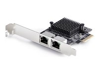 StarTech.com - Nettverksadapter - PCIe 3.0 x2 lav profil - 5GBase-T x 1 - svart - TAA-samsvar PR25GR-NETWORK-CARD