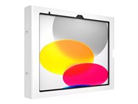 Compulocks iPad 10.9" 10th Gen Swell Enclosure Wall Mount - Innhegning - for nettbrett - hvit - skjermstørrelse: 10.9" - veggmonterbar - for Apple 10.9-inch iPad Wi-Fi, Wi-Fi + Cellular 209SWLW