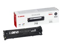 Canon 716 Black - Svart - original - tonerpatron - for i-SENSYS LBP5050, LBP5050N, MF8030CN, MF8040Cn, MF8050CN, MF8080Cw 1980B002