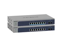 NETGEAR Smart MS510TXM - Switch - L3 Lite - smart - 4 x 100/1000/2.5G + 4 x 1/2.5/5/10GBase-T + 2 x 10 Gigabit SFP+ (opplenke) - stasjonær, rackmonterbar MS510TXM-100EUS